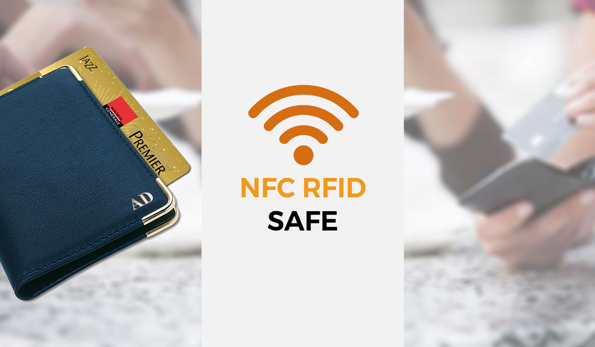 Porte Cartes Etui Anti Piratage RFID Protection pour Cartes à Puce